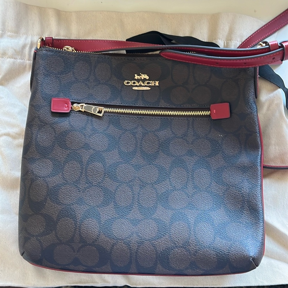 COACH Mini Rowan File bag